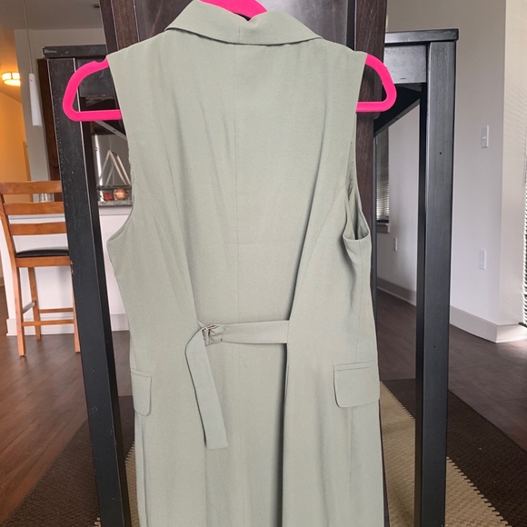 Collared Button Up Dress - Picture 3 of 3